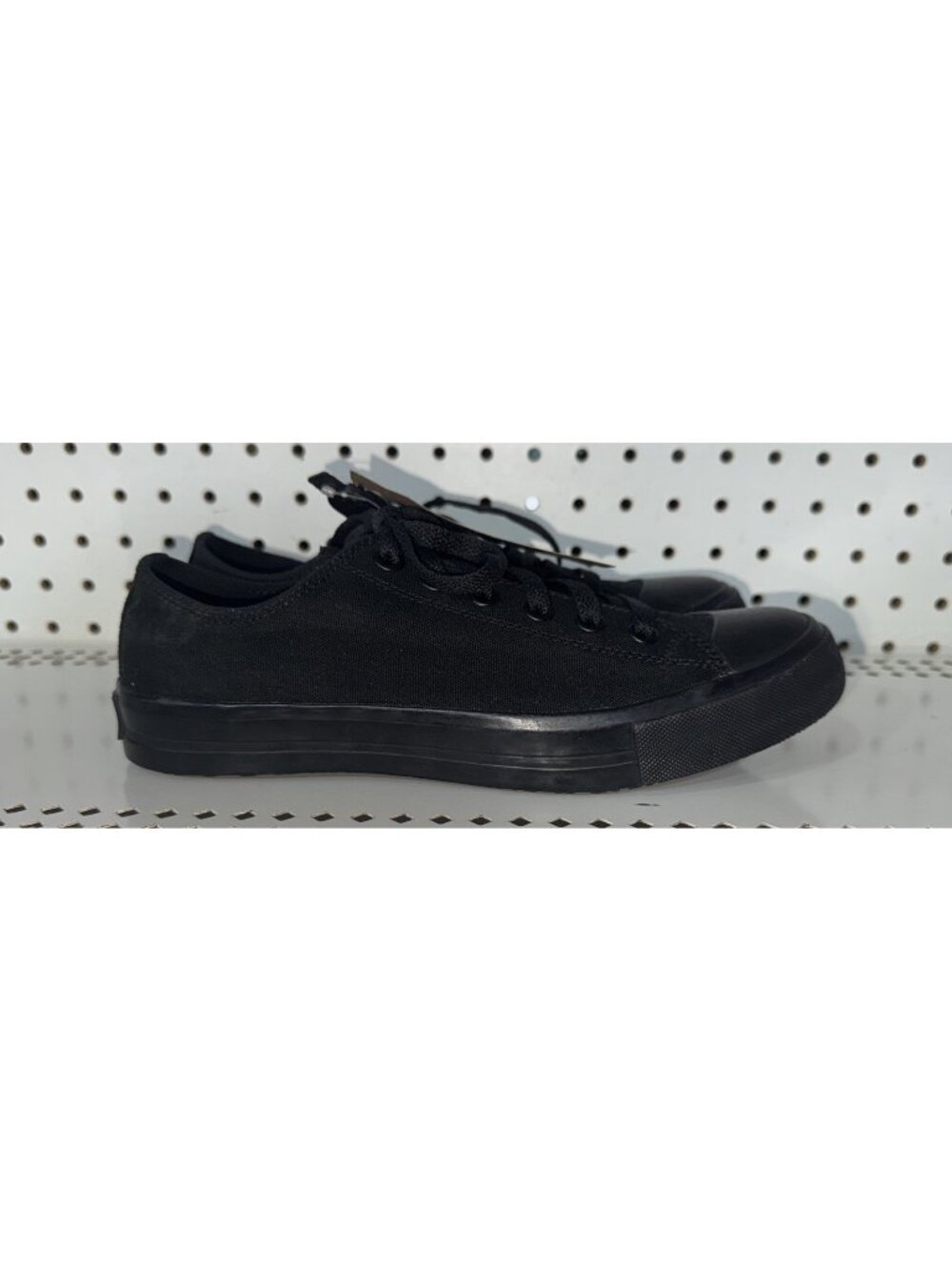 Shoes For Crews Delray Womens Canvas Slip Resistant Work Shoes Size 8 Black